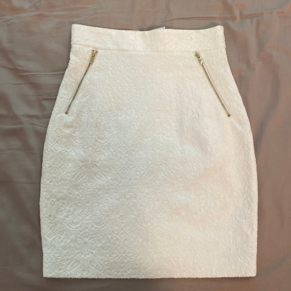 H&M white skirt size 2